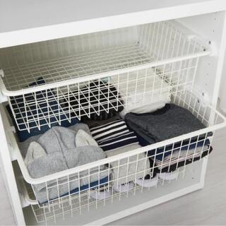 終了　ネジ揃い済）IKEA STUVA用ハンガーレールとワイヤー...