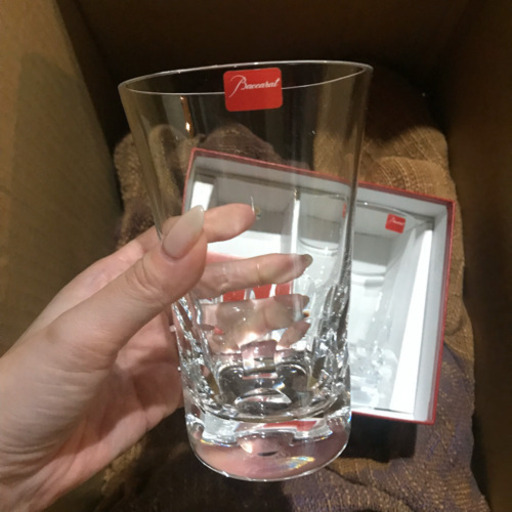 7日お引渡し予定◆Baccarat◆グラス2点◆箱付き