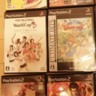 PS2ソフト　まとめて無料の画像