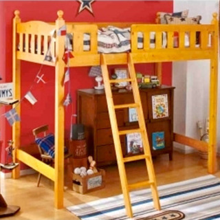 未使用*組立簡単*コンパクトな天然木製ロフトベッド*子ども部屋などに♪