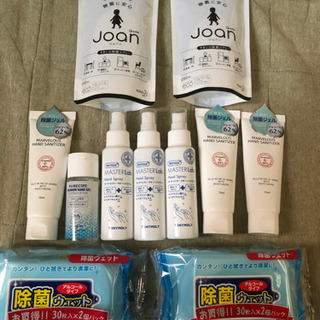 新品　除菌スプレー　ハンドジェル　