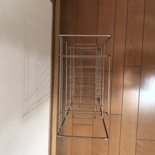 無料　水切りボトルラック　浴室用　シルバー　1脚の画像