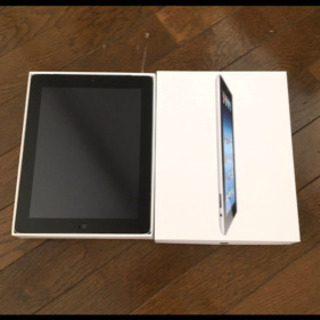 Apple iPad 64GB 箱 充電器 レザーケース付き