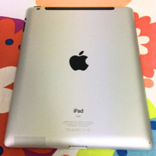 Apple iPad 64GB 箱 充電器 レザーケース付きの画像