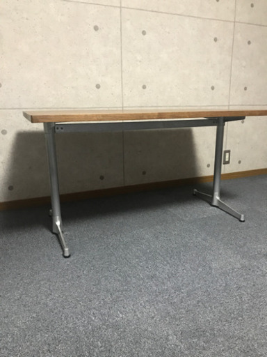 カフェテーブル　ウォールナット天板