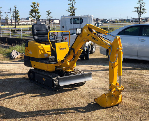 ヤンマー クローラ・バックホー・ミニユンボ B08 塗装済み