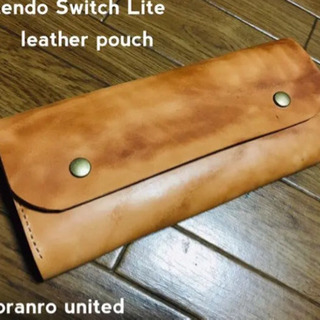 ワイルド仕様　ニンテンドースイッチライト　レザーポーチの画像