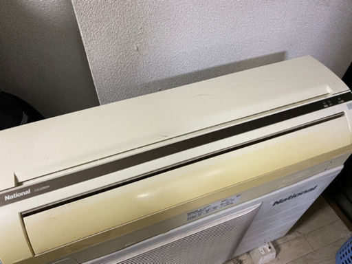 福岡市内取り付け工賃込み　激安エアコン　ナショナル　6畳