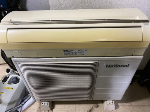 福岡市内取り付け工賃込み　激安エアコン　ナショナル　6畳