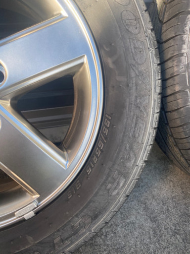 大幅値下げ新車外しトヨタ　ヴォクシー　ノア　60系　純正アルミホイール　15×6J　5穴　PCD114.3 　４本セット　タイヤサイズ