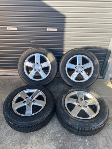 大幅値下げ新車外しトヨタ　ヴォクシー　ノア　60系　純正アルミホイール　15×6J　5穴　PCD114.3 　４本セット　タイヤサイズ　195/65R15