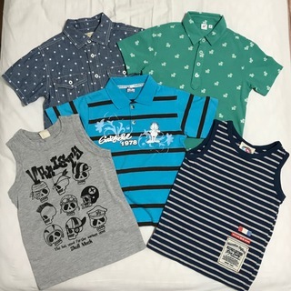 美品❗️子供服130サイズ  春夏 8点まとめて /未使用多め