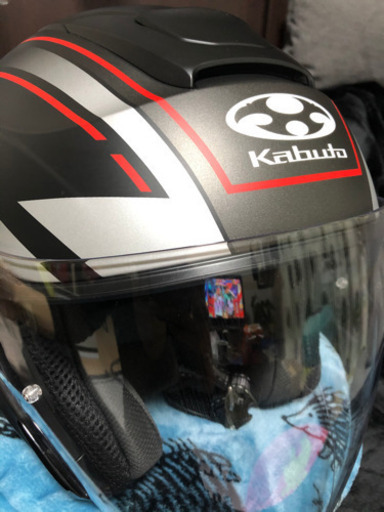 バイクヘルメット　OGKカブト  アサギ ビーム　ジェットヘルメット