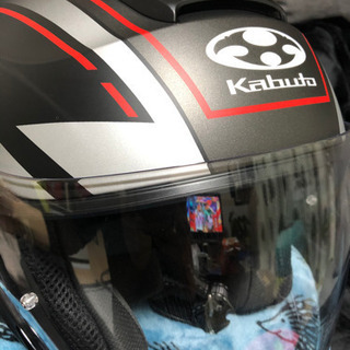 バイクヘルメット　OGKカブト  アサギ ビーム　ジェットヘルメット