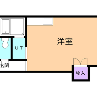 ◇現金73,000円プレゼント利用で初期費用0円+初月家賃無料！！　屋内駐車場付でホワイトフローリングの清潔なお部屋です。 − 北海道