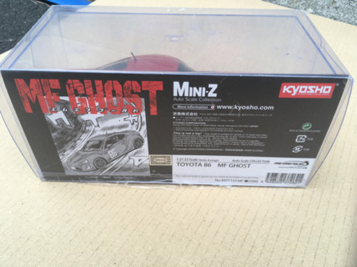MF ゴーストＭINI-Ｚ1:27.52スケールTOYOTA86ハチロクＫyOSHO