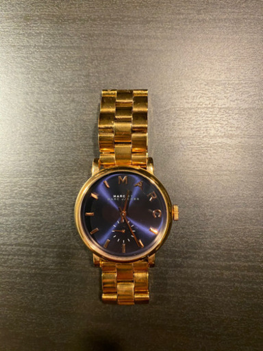 【正規品】マーク バイ マークジェイコブス MARC BY MARCJACOBS ベイカー 文字盤ネイビー MBM3330 ユニセックス 腕時計