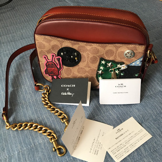 コーチ　ショルダーバッグ　キースヘリングの画像