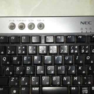 NECパソコンキーボード　パソコン　周辺機器の画像