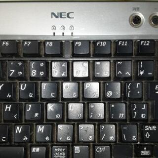 NECパソコンキーボード　パソコン　周辺機器の画像