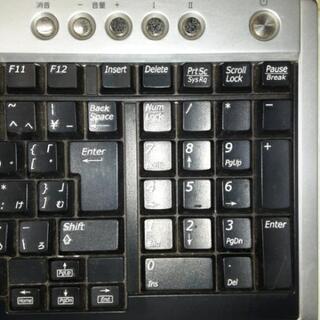 NECパソコンキーボード　パソコン　周辺機器の画像
