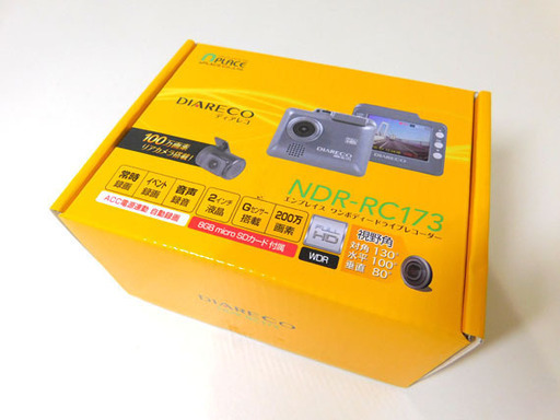 未使用品◇nplace/エンプレイス NDR-RC173 DIARECO/ドラレコ◇