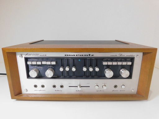 Marantz/マランツ Model1150 プリメインアンプ ウッドキャビネット付き