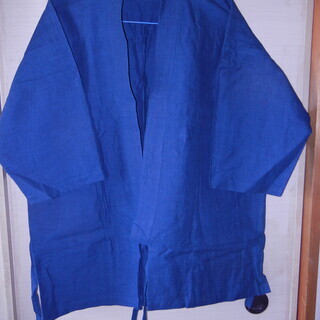 本藍染　作務衣　