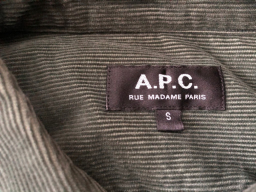 【A.P.C. 】 コーデュロイシャツ