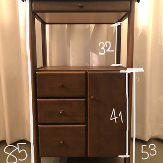 《値下げしました》ＦＡＸ台／電話台 （豊中市）※引き取りに来て下さる方限定です。の画像