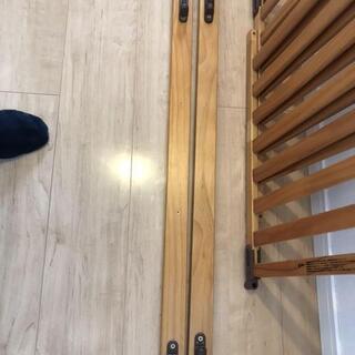 日本育児社製・木製サッシゲイトの画像