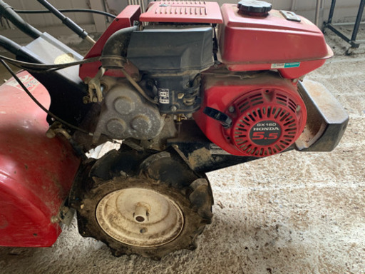 ホンダ耕運機　ラッキー FU650  ロータリー付き　動作確認済み
