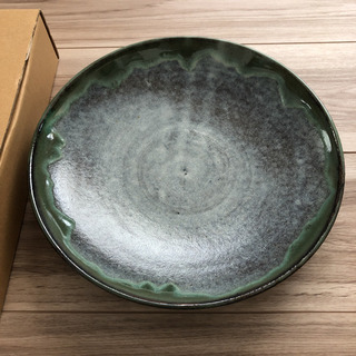 【未使用】食器  大皿  長野工芸品 松代焼