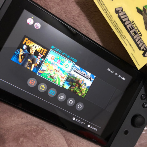 任天堂スイッチ本体中古マインクラフト同梱版
