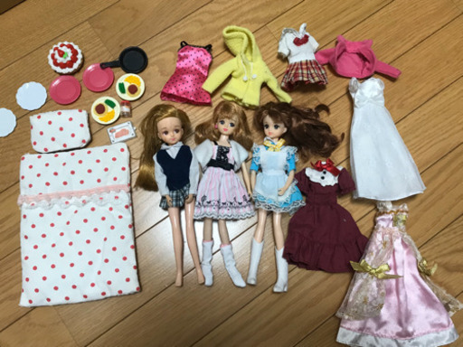 【お相手決まりました┏Ф〝ﾍﾟｺｯ】Licca♡リカちゃんシリーズ【リカちゃん＆小物\u0026服セット】