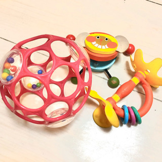 ベビー 赤ちゃん オススメ おもちゃ 3点セット オーボールラト...