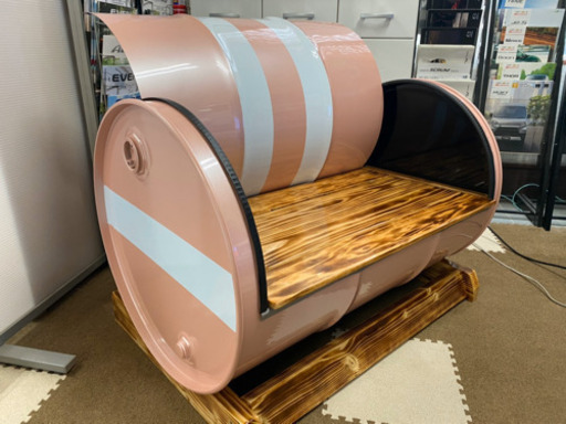 ドラム缶 チェア