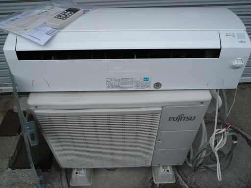 ☆富士通 FUJITSU AS-J22C-W インバーター冷暖房エアコン◆省エネタイプ