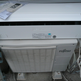 ☆富士通 FUJITSU AS-J22C-W インバーター冷暖房エアコン◆省エネタイプ