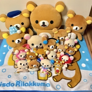 【お取引き終了】リラックマのぬいぐるみがいっぱい（20匹）病院の...