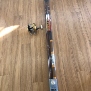 値下げしました。アンティーク釣竿、リール