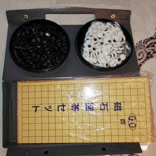 完売御礼！ 磁石囲碁セット+入門書「はじめての囲碁入門」の画像