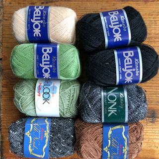 毛糸まとめ売り8玉