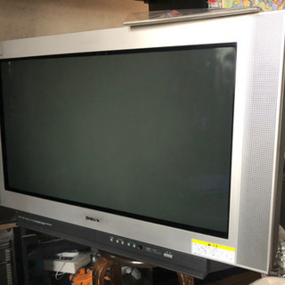 ブラウン管テレビ　完動品　500円差し上げます