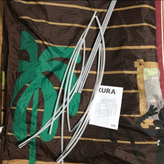 IKEA キューラ　ベッド用テントの画像