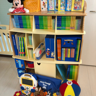 YUKI@即購入可①【美品】2019年ディズニー英語システムフルセット ディズニー英語システム フルセット 欠品あり