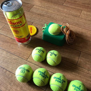 テニスボールと、セルフ練習用ボール他♪追加しました！