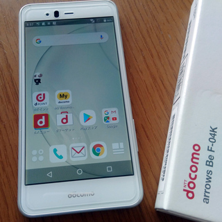 【取引終了】docomo arrows Be F-04K White