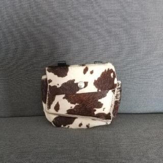 【お譲り先決定】セレクトショップ購入 ハラコのウエストポーチ