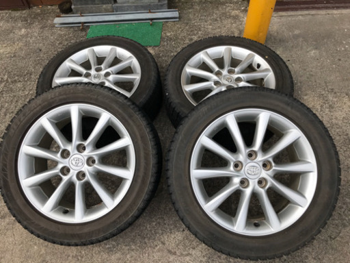 【格安】50エスティマ純正アルミ&タイヤセット